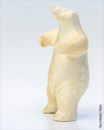 Bärenfigur Geißenklösterle Mammutelfenbein - Replik von Trommer Archaeotechnik